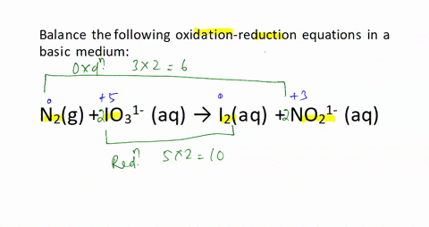 exercise-2-balance-the-following-oxidation-reduction-equations-in-a-basic-medium-a-n2g-io31-aq-i2aq-no21-aq-b-nh3g-o3g-no31-aq-h2ol-c-h2ol-fe2-aq-h2g-fe2o3s-d-iclaq-h2ol-cl1-aq-io31-aq-i2aq-63158