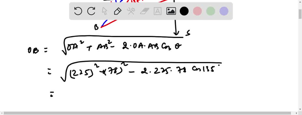 A Car Is Driven 225 Km West SOLVED: (1) A car is driven 225 km west and then 78 km southwest (45^∘