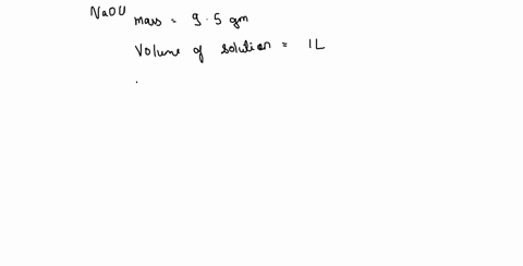 what-is-the-molarity-of-a-bleach-solution-containing-95-mathrmg-of-mathrmnaocl-per-liter-of-bleach-2-65571