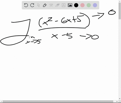 evaluate-the-limit-if-it-exists-displaystyle-lim_x-to-5fracx2-6x-5x-5-2