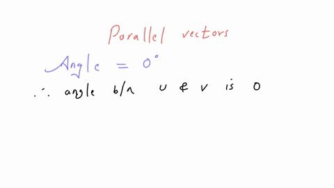 true-or-false-if-u-and-v-are-parallel-vectors-then-u-x-v-0-82711