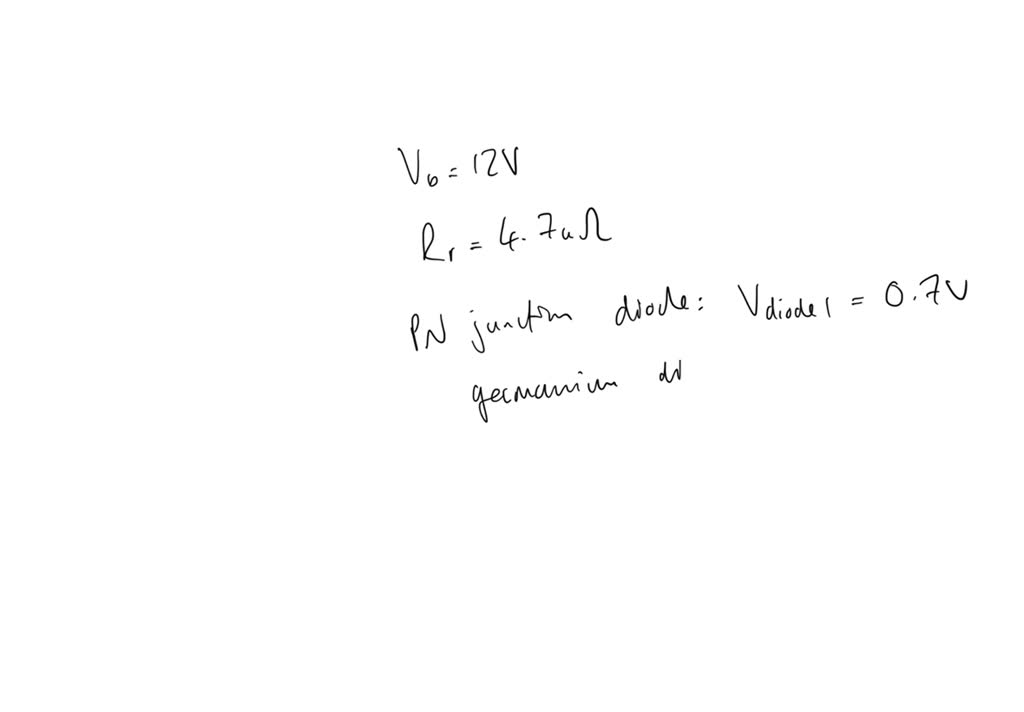 SOLVED A 12V battery is connected in series with PN junction diode, a