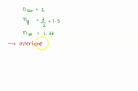 the-diagram-shows-light-incident-from-above-on-a-film-of-thickness-d-each-of-the-three-materials-in-the-figure-can-be-chosen-to-be-air-with-index-of-refraction-n100-water-with-index-n133-or-26656