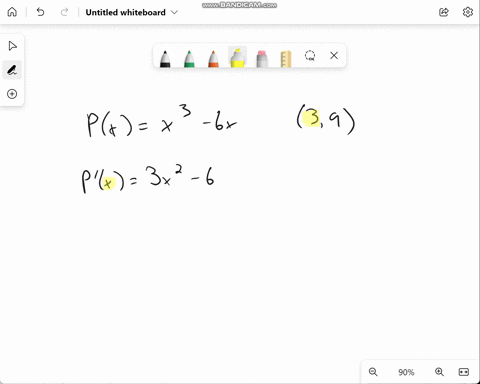for-the-function-px-x3-6xat-the-point-3-9-find-the-following-a-the-slope-of-the-tangent-to-the-curve-b-the-instantaneous-rate-of-change-of-the-function-26758