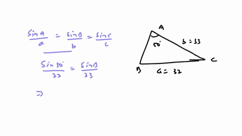 using-the-law-of-sines-to-find-a-triangle-with-one-obtuse-angle-if-angle-a50circ-a32-b33-if-no-answer-exists-enter-dne-for-all-answers-degrees-degrees-assume-angle-a-is-opposite-side-a-angle-b-is-oppo