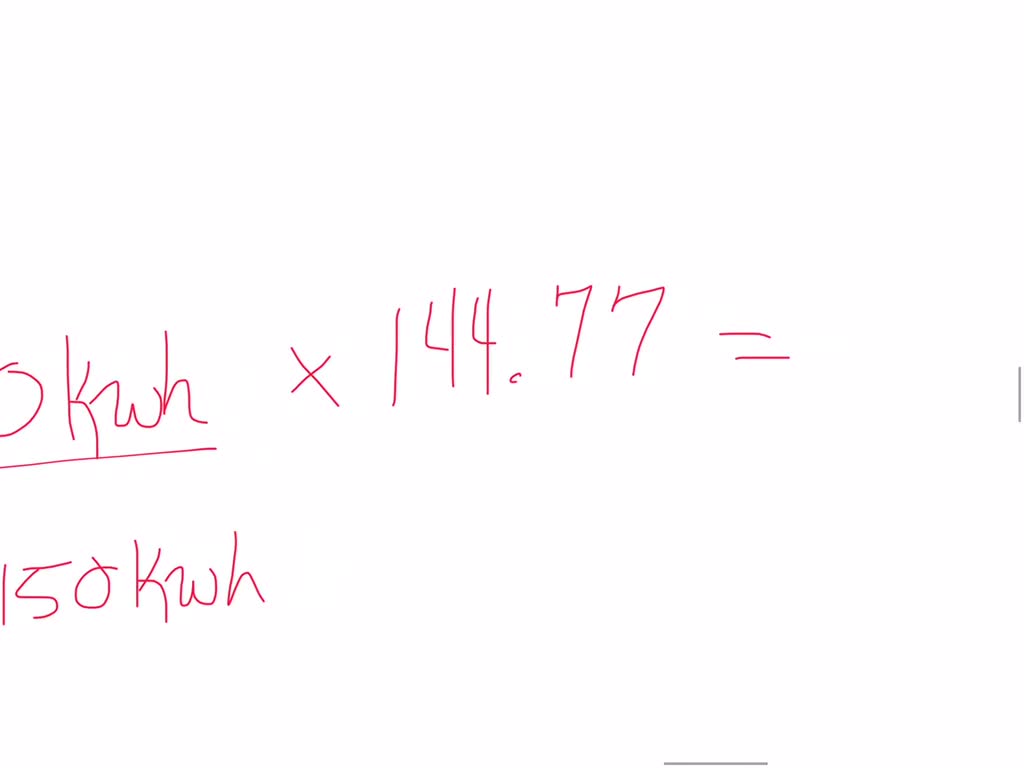 SOLVED If the cost is 144.77 c/kWh compare how much would it cost to run LED and Incandescent