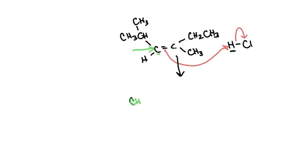 SOLVED: Draw structural formula for the more stable carbocation ...