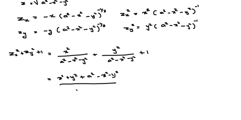 set-up-and-simplify-a-double-integral-that-evaluates-the-surface-area-of-the-part-of-the-sphere-x2-y2-z2-a2-that-lies-within-the-cylinder-x2-y2-ay-and-above-xy-plane-11671