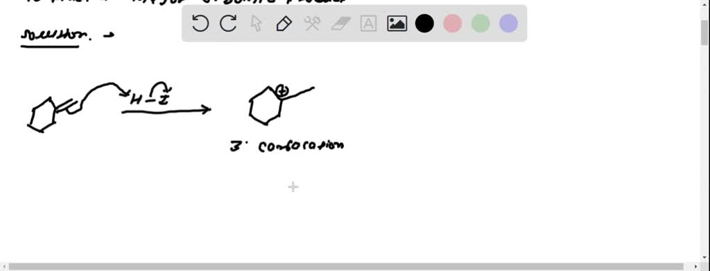 SOLVED: 6. Draw the structure of the major organic product formed in ...