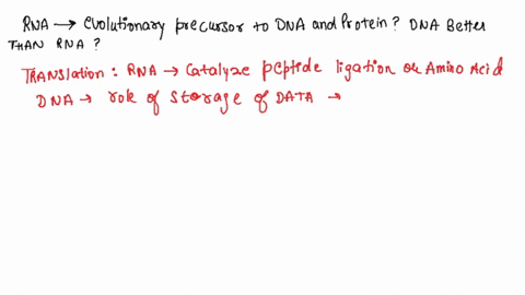 what-is-so-special-about-rna-that-it-is-hypothesized-to-be-an-evolutionary-precursor-to-dna-and-prot-13599