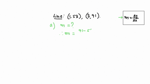 for-the-straight-line-defined-by-the-points-153-and-391-determine-the-slope-m-and-y-intercept-b-do-not-round-the-answers-24404