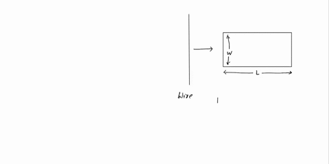 A uniform wire is bent into the form of a rectangle with...