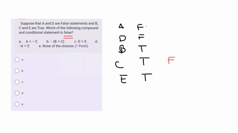 26-suppose-that-a-and-d-are-false-statements-and-b-c-and-e-are-true-which-of-the-following-compound-and-conditional-statement-is-false-a-a-wedge-sim-c-b-simb-wedge-c-c-d-v-e-d-sim-a-vee-e-e-none-of-3