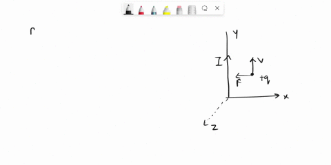 particular-instant-positively-charged-particle-is-moving-parallel-to-and-in-the-same-direction-as-the-current-in-a-long-straight-wire-in-what-direction-if-any-will-the-charge-be-deflected-yo-09977