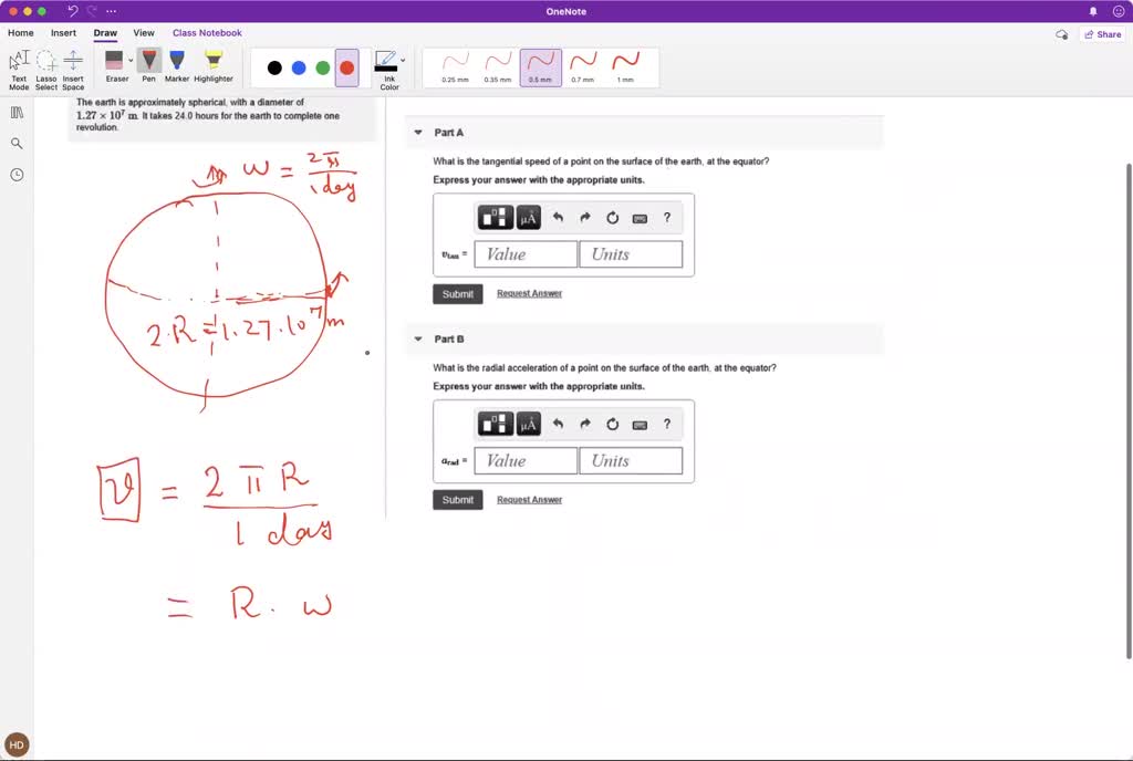 solved-11-calculate-the-surface-velocity-of-the-earth-at-the-equator