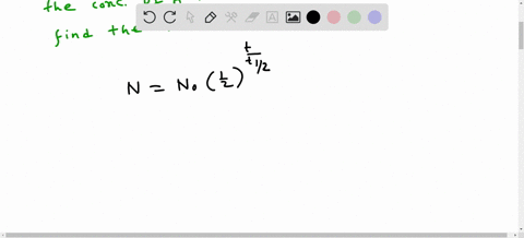 the-reaction-a-b-follows-first-order-kinetics-with-a-half-life-of-217-hours-if-the-concentration-of-a-is0023-m-after-480-hours-what-is-the-initial-concentration-of-aa-00050-mb-0051-mc-051-md-07453