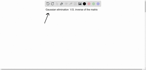 which-do-you-prefer-gaussian-elimination-in-solving-system-of-equations-or-using-inverse-of-the-matrix-why-38833
