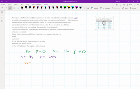 for-a-data-set-of-chest-sizes-distance-around-chest-in-inches-and-weights-pounds-of-seven-anesthetized-bears-that-were-measured-the-linear-correlation-coefficient-is-r-0415-use-the-table-ava-68188