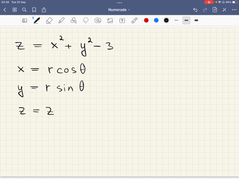 find-an-equation-in-cylindrical-coordinates-for-the-surface-represented-by-the-rectangular-equation-2-x2-y2-_-3-48234
