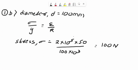 a-round-steel-rod-of-100-mm-diameter-is-bent-into-an-arc-of-radius-100m-what-is-the-maximum-stress-in-the-rod-take-e-2105-nmm2-a-100-nmm2-b-200-nmm2-c-10-x-105-nmm2-d-20-x-105-nmm2-_________-51108