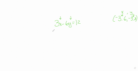 determine-whether-the-given-ordered-pair-is-a-solution-of-the-equation-3-x-6-y12-36-38-36805