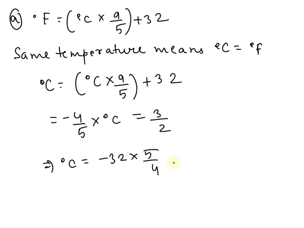 Fahrenheit and Celsius Conversions