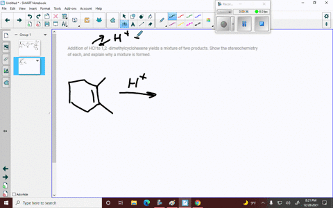 addition-of-hcl-to-12-dimethylcyclohexene-yields-a-mixture-of-two-products-show-the-stereochemistry-22195