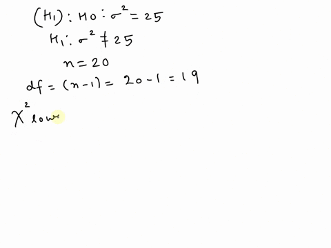 8in-a-test-for-the-population-variance-0-the-hypotheses-to-be-tested-are-ho-02-25-versus-hl-02-25-if-the-sample-size-is-20-and-the-test-is-being-carried-out-at-the-10-level-of-significance-t-28837