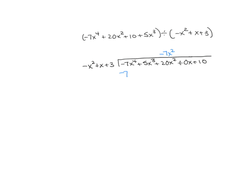 divide-7x420x2105x3-x2x3-write-your-answer-in-the-following-form-quotientremainder-x2xx