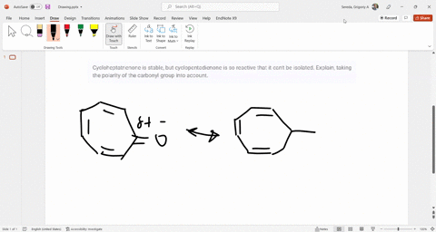 cycloheptatrienone-is-stable-but-cyclopentadienone-is-so-reactive-that-it-cant-be-isolated-explain-t-63824