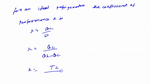 suppose-you-want-to-operate-an-ideal-refrigerator-that-has-a-cold-temperature-of-85c-and-you-would-like-it-to-have-a-coefficient-of-performance-of-95-what-is-the-temperature-in-degrees-celsi-37282