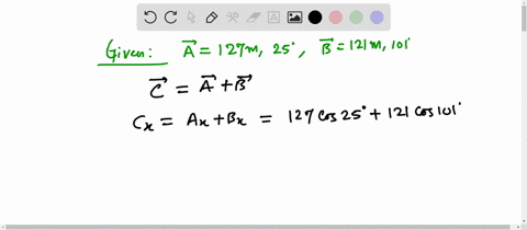 find-vector-c-ab-where-a127-m-at-25-and-b-equals-121-m-at-101-14678