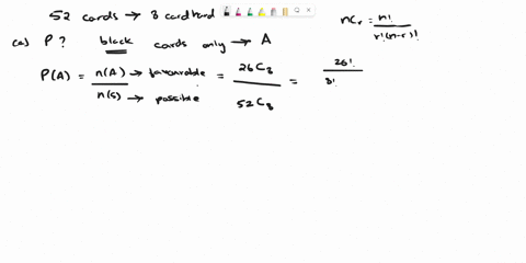 a-an-experiment-consists-of-drawing-8-cards-from-a-standard-52-card-deck-what-is-the-probability-of-drawing-a-8-card-hand-entirely-of-black-cards-round-to-six-decimal-places-as-needed-b-an-e-62647