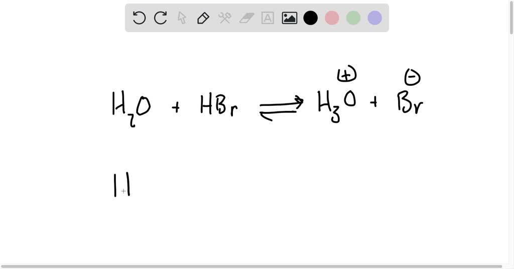 SOLVED: Write an equation for the proton transfer reaction that occurs ...