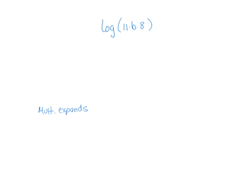 write-the-following-as-the-sum-andor-difference-of-logarithms-assume-all-variables-are-positive-log-11-b-8-the-answer-format-in-lowercase-characters-is-lognumber-spaces-in-the-answer-are-optional