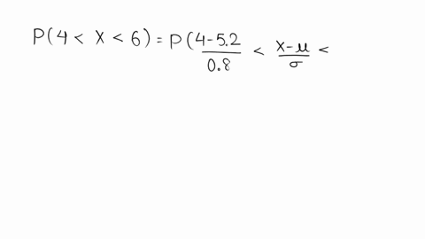 the-useful-life-of-a-laptop-is-normally-distributed-with-a-mean-of-52-years-and-a-standard-deviation-of-08-years-what-is-the-probability-that-a-laptop-will-last-between-4-to-6-years-13666