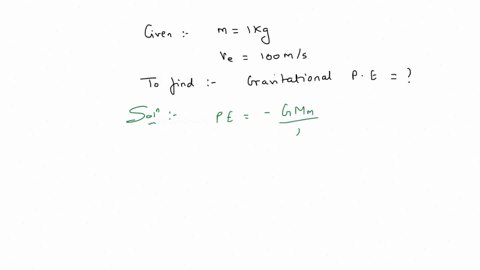 escape-velocity-of-a-body-of-1-kg-mass-on-a-planet-is-100-msec-gravitational-potential-energy-of-the-body-at-the-planet-is