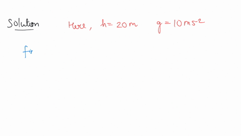 a-stone-is-dropped-from-the-top-of-a-tower-its-velocity-after-it-has-fallen-20-m-is-take-g-10-ms-a-10-ms-b-10-ms-c-20-ms-d-20-ms