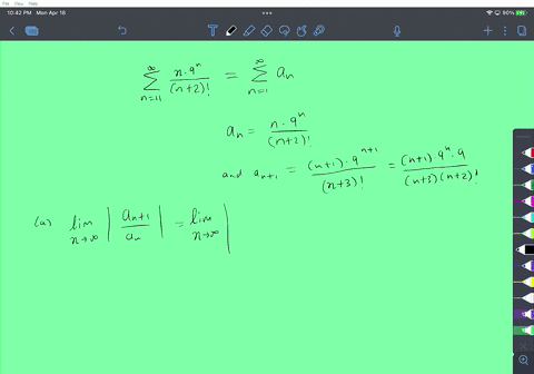 ngn-converges-or-diverges_-2-point-use-the-ratio-test-to-determine-whether-a-find-the-ratio-of-successive-terms-write-your-answer-as-a-fully-simplified-fraction-for-n-11-an-lim-il-oc-an-lim-11296