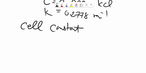 a-conductivity-cell-has-a-resistance-of-250-when-filled-with-002-m-kcl-at-25c-and-105-when-filled-with-6-x-10-5-m-ammonium-hydroxide-solution-the-conductivity-of-002-m-kcl-solution-at-25c-is-87707