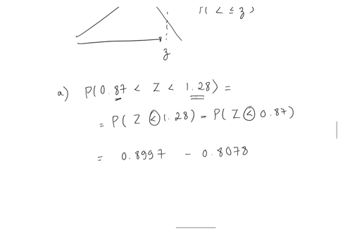 find-the-probability-that-random-variable-having-the-standard-normal-distribution-will-take-on-a-value-a-between-087-and-128-b-between-034-and-062-c-greater-than-085-d-greater-than-065-26182