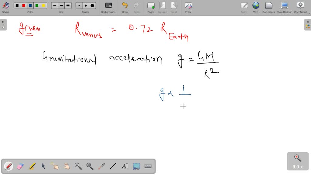 SOLVED The radius of Venus's orbit is 0.72 times that of Earth's orbit