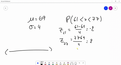 a-competency-test-has-scores-with-mean-of-69-and-standard-deviation-of-4-a-histogram-of-the-data-shows-that-the-distribution-normal-use-the-empirical-rule-t0-find-the-percentage-of-scores-be-63932