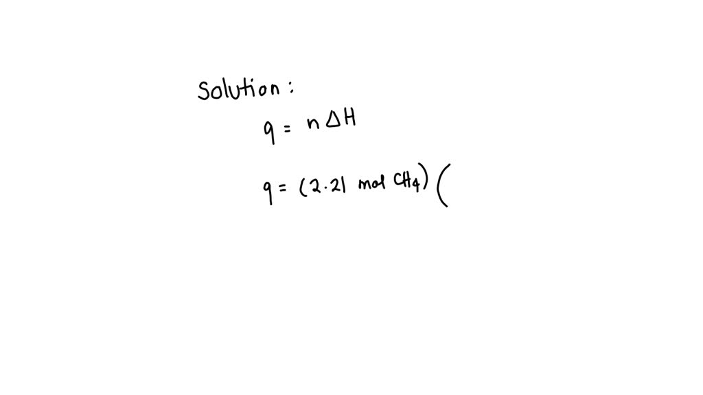 Solved In The Following Reaction What Is The Quantity Of Heat In Kj