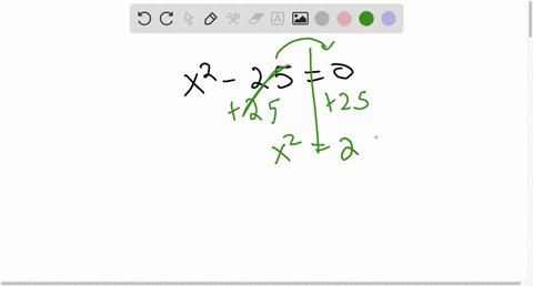 what-are-the-solutions-to-the-quadratic-equation-x2-25-0-x-5-and-x-5-x-25-and-x-25-x-125-and-x-125-no-real-solution-92777