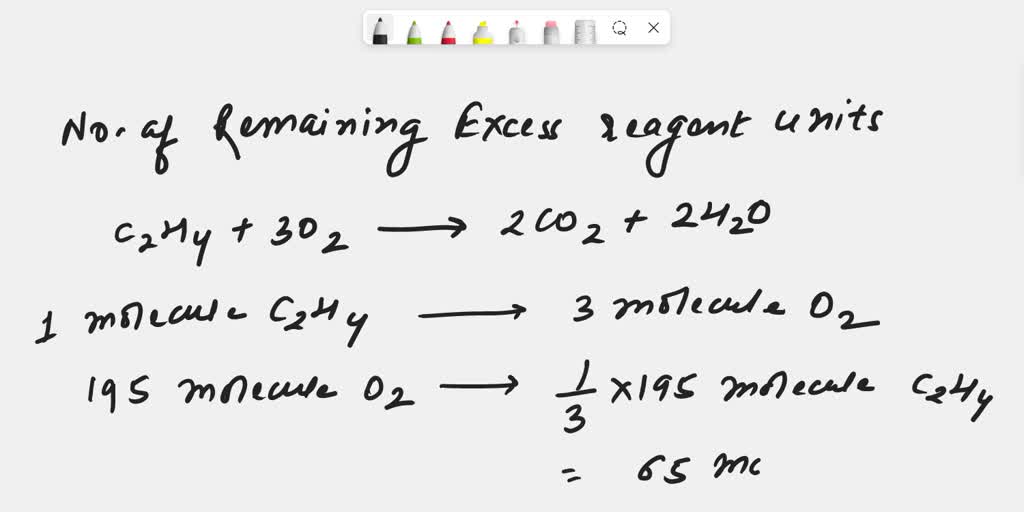 SOLVED Based on the balanced equation C2H4 3O2 2CO2 2H2O