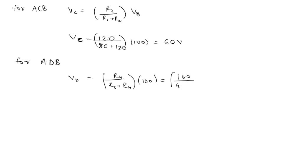 The following unbalanced Wheatstone Bridge is constructed. Calculate