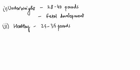 a-womans-prepregnancy-body-mass-index-bmi-is-used-t0-determine-how-much-weight-she-should-gain-by-the-end-of-her-pregnancy-using-each-woman-s-bmi-when-she-became-pregnant-determine-the-appro-49558