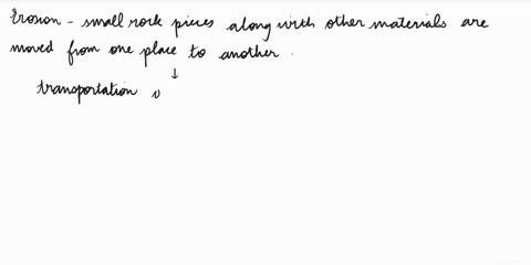 which-process-moves-small-rock-pieces-during-sedimentary-rock-formation-compaction-deposition-erosion-weathering-15744