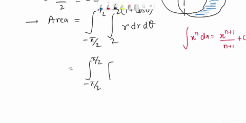 use-double-integral-in-polar-coordinates-to-find-the-area-of-the-region-bounded-on-the-inside-by-the-circle-of-radius-5-and-on-the-outside-by-the-cardioid-51-cos0-11351